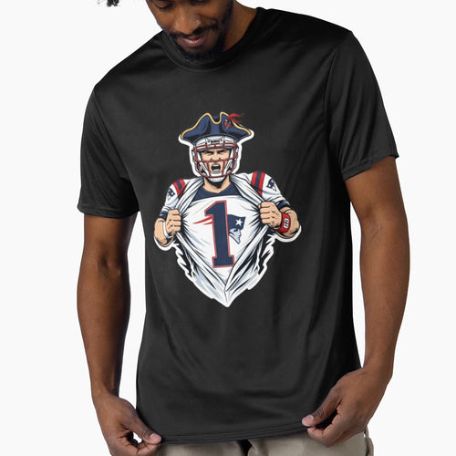 Patriots No 1 Power Reveal T-Shirt - Trendy Graphic Men Women - T-Shirt, Sweatshirt, Hoodie