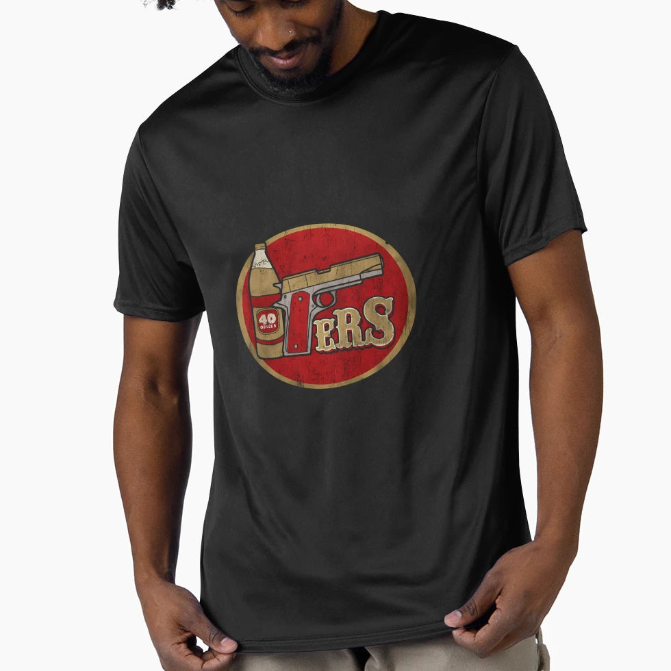 49Ers Football T-Shirt - Custom Art Print Unisex - T-Shirt, Sweatshirt, Hoodie