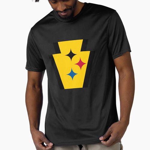 Pittsburgh Keystone T-Shirt - Custom Art Print Men Women - T-Shirt, Sweatshirt, Hoodie