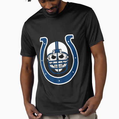 Colts Skull T-Shirt - Streetwear Style Unisex - T-Shirt, Sweatshirt, Hoodie