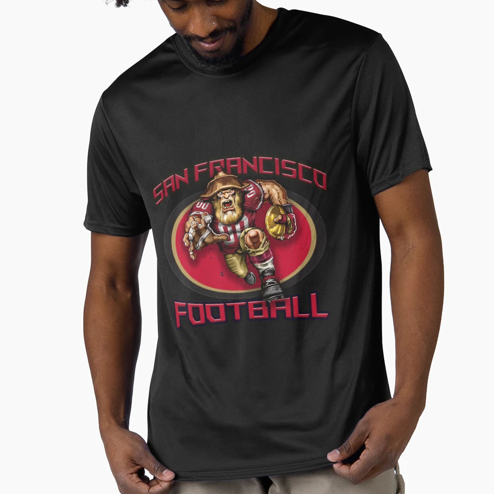 San Francisco Football T-Shirt - Streetwear Style Unisex - T-Shirt, Sweatshirt, Hoodie