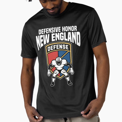 New England Defensive Honor New T-Shirt - Custom Art Print Men Women - T-Shirt, Sweatshirt, Hoodie