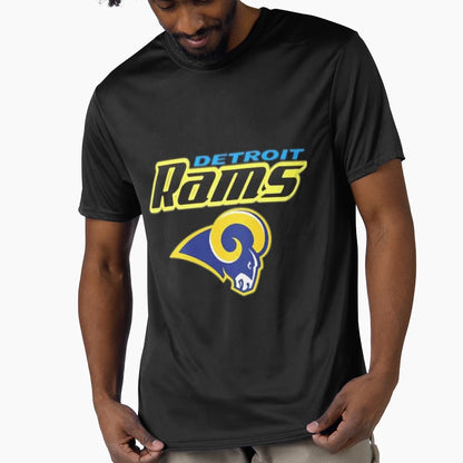 Detroit Rams T-Shirt - Aesthetic Graphic Unisex - T-Shirt, Sweatshirt, Hoodie