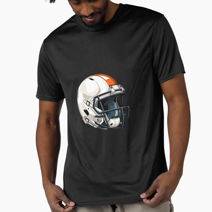 Cartoon Artistic American Football Player T-Shirt - Graphic Print Unisex - T-Shirt, Sweatshirt, Hoodie
