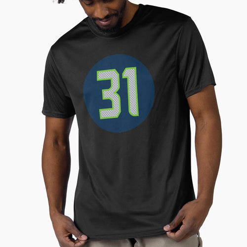 Kam Chancellor Number 31 Jersey Seattle T-Shirt - Aesthetic Graphic Unisex - T-Shirt, Sweatshirt, Hoodie