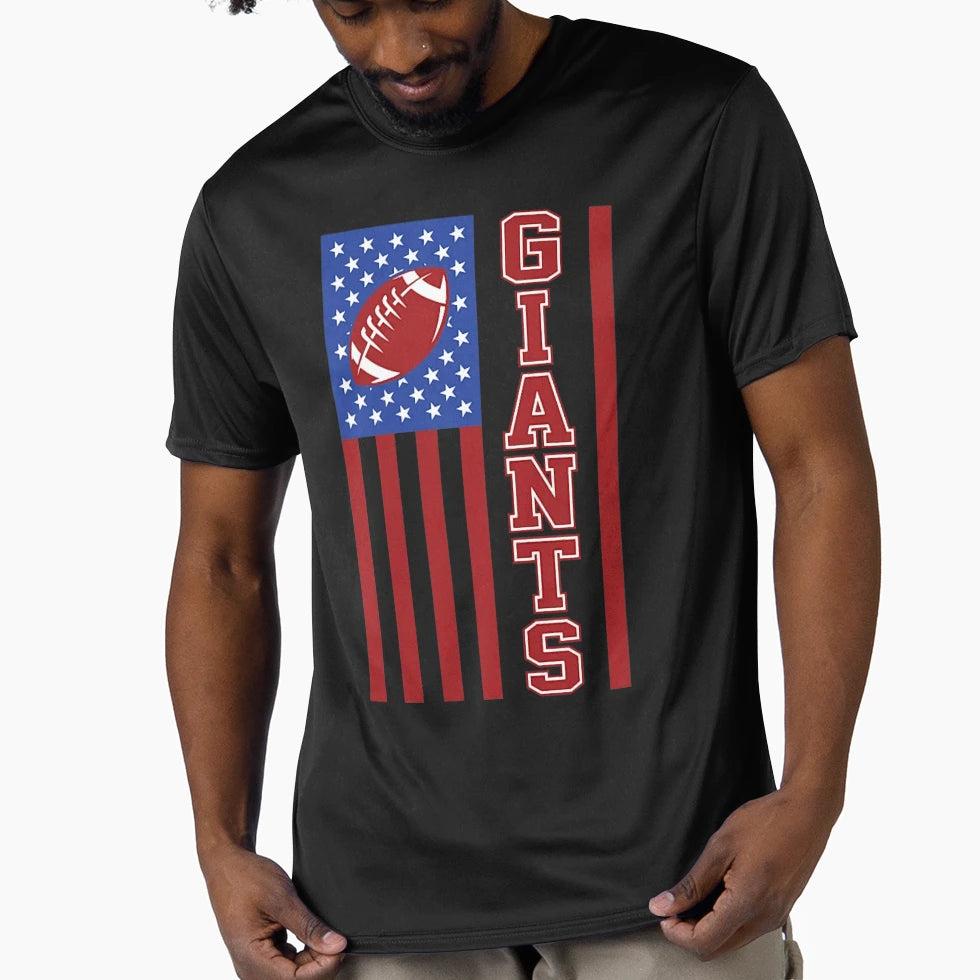Art New York Giants T-Shirt - Novelty Apparel for Adults - T-Shirt, Sweatshirt, Hoodie