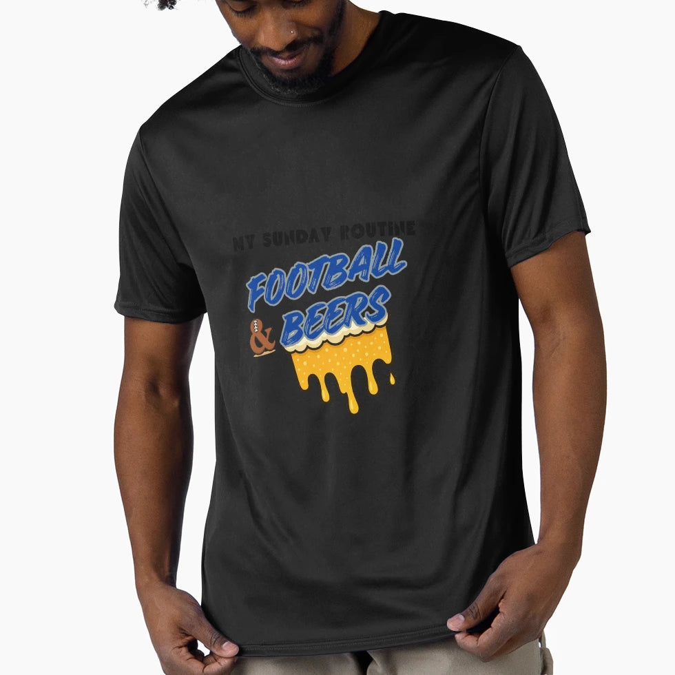 Dallas Cowboys Sunday Routine Football T-Shirt - Streetwear Style Unisex - T-Shirt, Sweatshirt, Hoodie