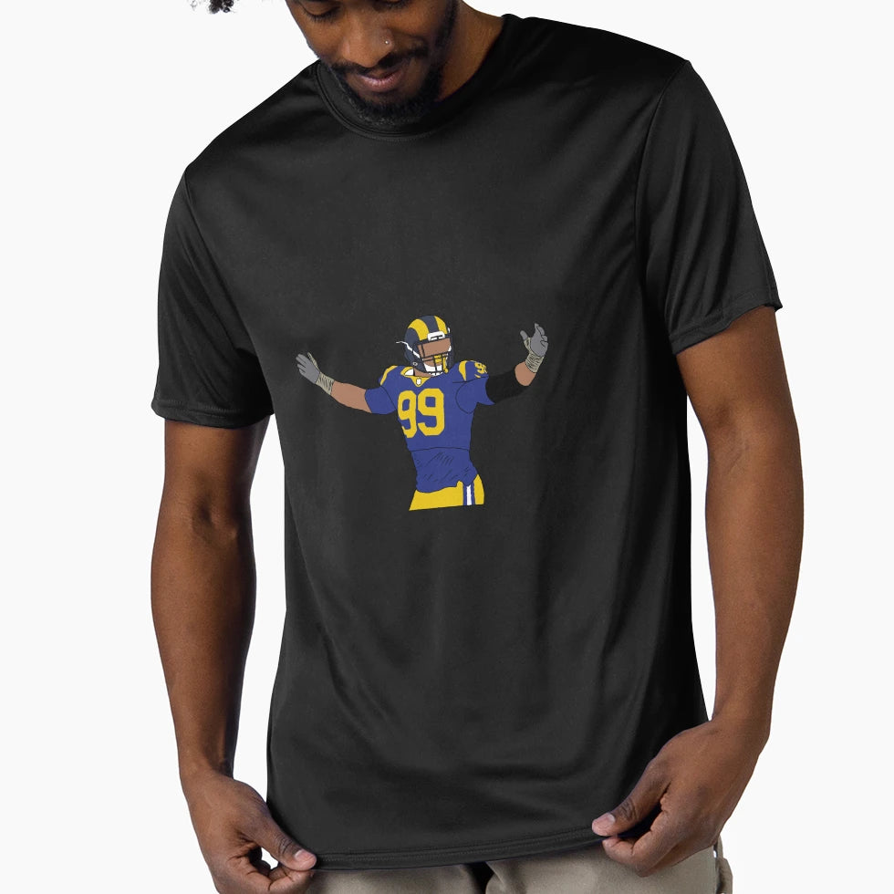 Los Angeles Rams Aaron Donald T-Shirt - Minimalist Print Unisex - T-Shirt, Sweatshirt, Hoodie