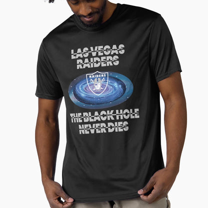 Black Hole Never Dies T-Shirt - Trendy Graphic for Adults - T-Shirt, Sweatshirt, Hoodie