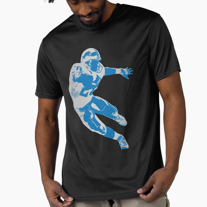 Barry Sanders Hologram T-Shirt - Graphic Print for Adults - T-Shirt, Sweatshirt, Hoodie