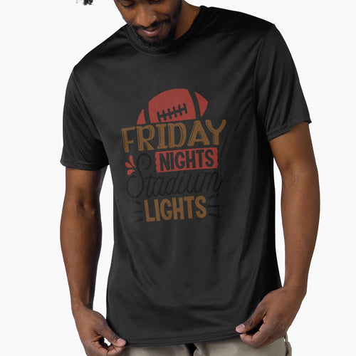 Friday Nights Stadium Lights And T-Shirt - Aesthetic Graphic Men Women - T-Shirt, Sweatshirt, Hoodie