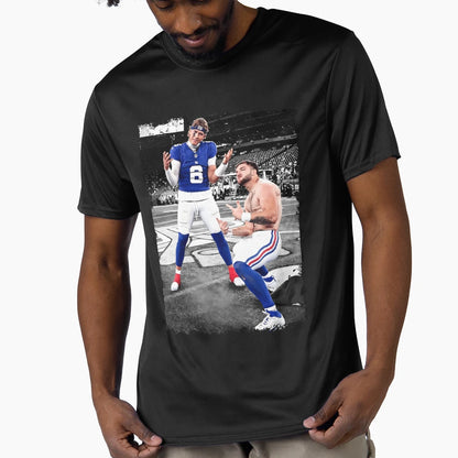Jaxson Dart And Cam Skattebo New York T-Shirt - Graphic Print Men Women - T-Shirt, Sweatshirt, Hoodie