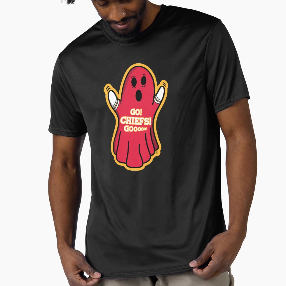 Ghost Kansas City Chiefs T-Shirt - Aesthetic Graphic for Adults - T-Shirt, Sweatshirt, Hoodie