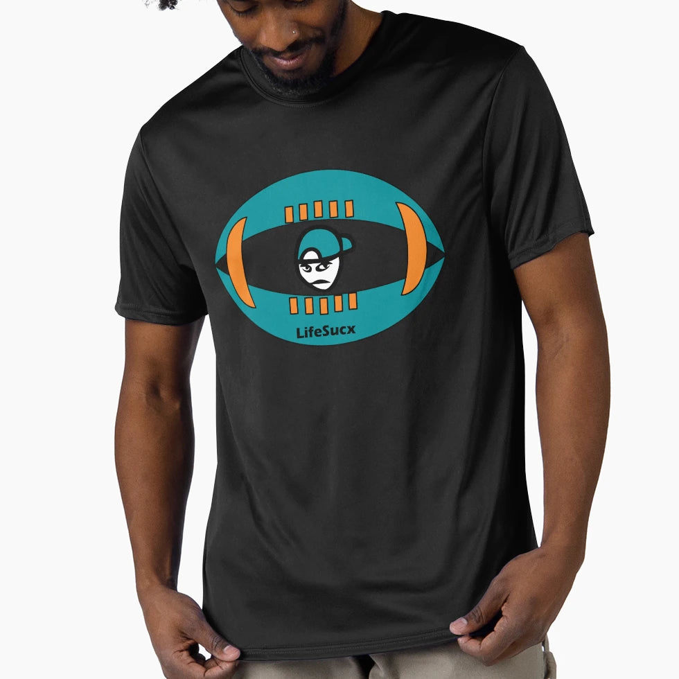 Miami Dolphins Colors Lifesucx T-Shirt - Fun Novelty Design Men Women - T-Shirt, Sweatshirt, Hoodie