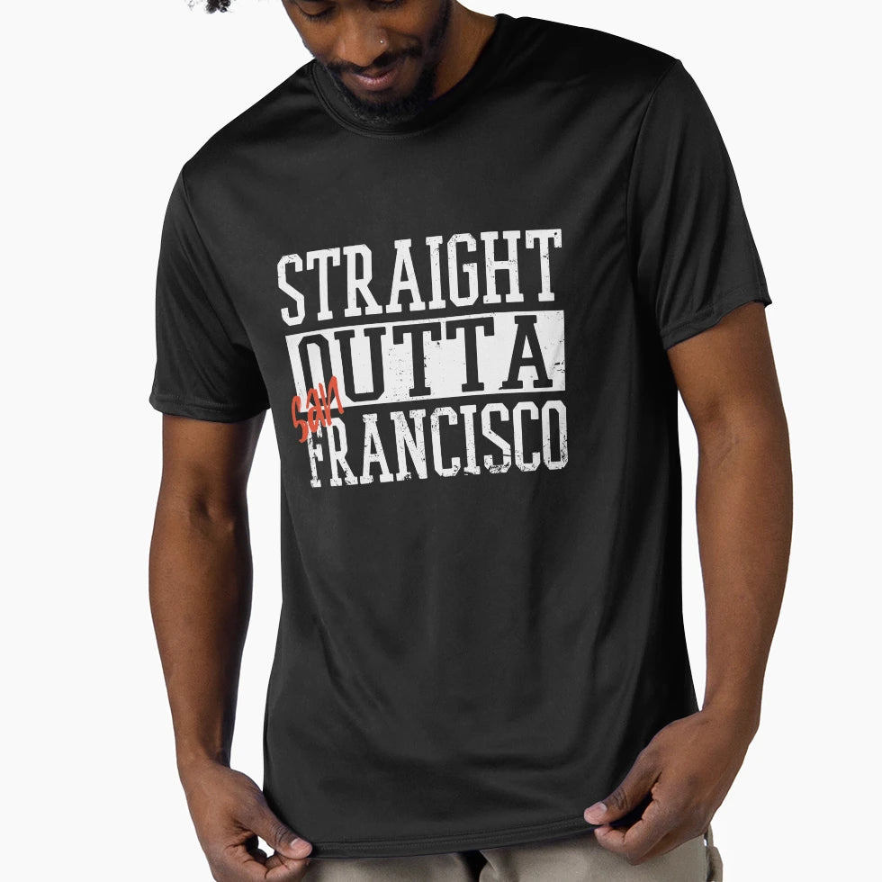 Straight Outta San Francisco T-Shirt - Streetwear Style for Adults - T-Shirt, Sweatshirt, Hoodie