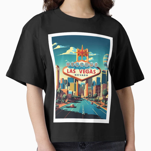 Las Vegas Travel Art T-Shirt - Trendy Graphic Men Women - T-Shirt, Sweatshirt, Hoodie