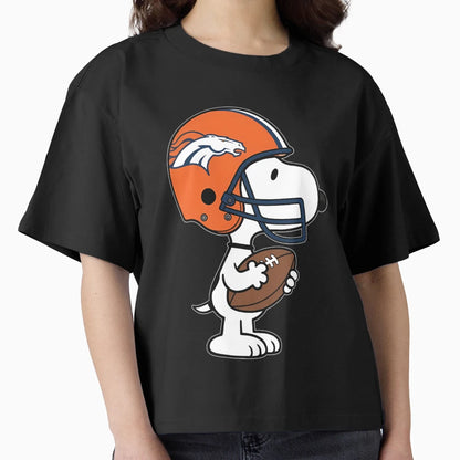 Snoopy Denver Broncos Game Day T-Shirt - Fun Novelty Design Men Women - T-Shirt, Sweatshirt, Hoodie