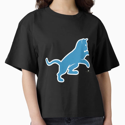 Feline Pounce Sports Mascot T-Shirt - Streetwear Style for Adults - T-Shirt, Sweatshirt, Hoodie