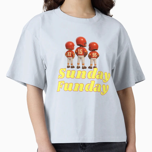 Sunday Funday Kansas City Chiefs T-Shirt - Unique Graphic for Adults - T-Shirt, Sweatshirt, Hoodie