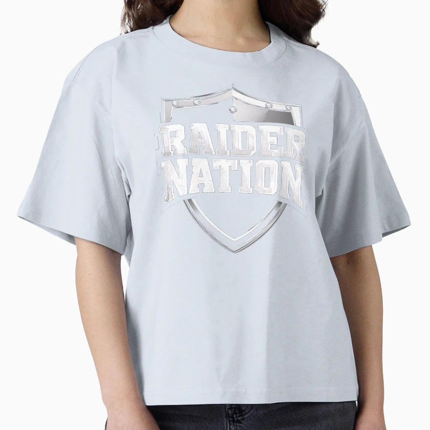 Raider Nation Shield T-Shirt - Novelty Apparel Unisex - T-Shirt, Sweatshirt, Hoodie