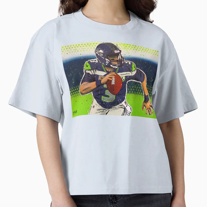 Mr Wilson Seahawk Graffiti T-Shirt - Casual Everyday Wear for Adults - T-Shirt, Sweatshirt, Hoodie