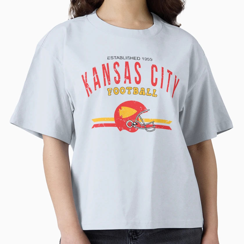 Kansas City Football Est 1959 T-Shirt - Novelty Apparel for Adults - T-Shirt, Sweatshirt, Hoodie