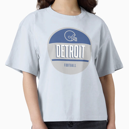 Detroit Football T-Shirt - Aesthetic Graphic for Adults - T-Shirt, Sweatshirt, Hoodie