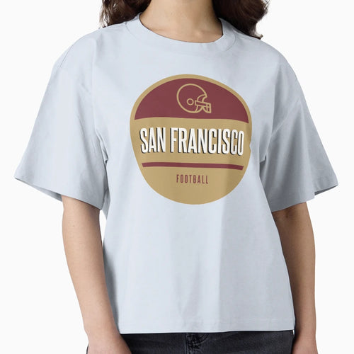 San Francisco Football T-Shirt - Minimalist Print for Adults - T-Shirt, Sweatshirt, Hoodie