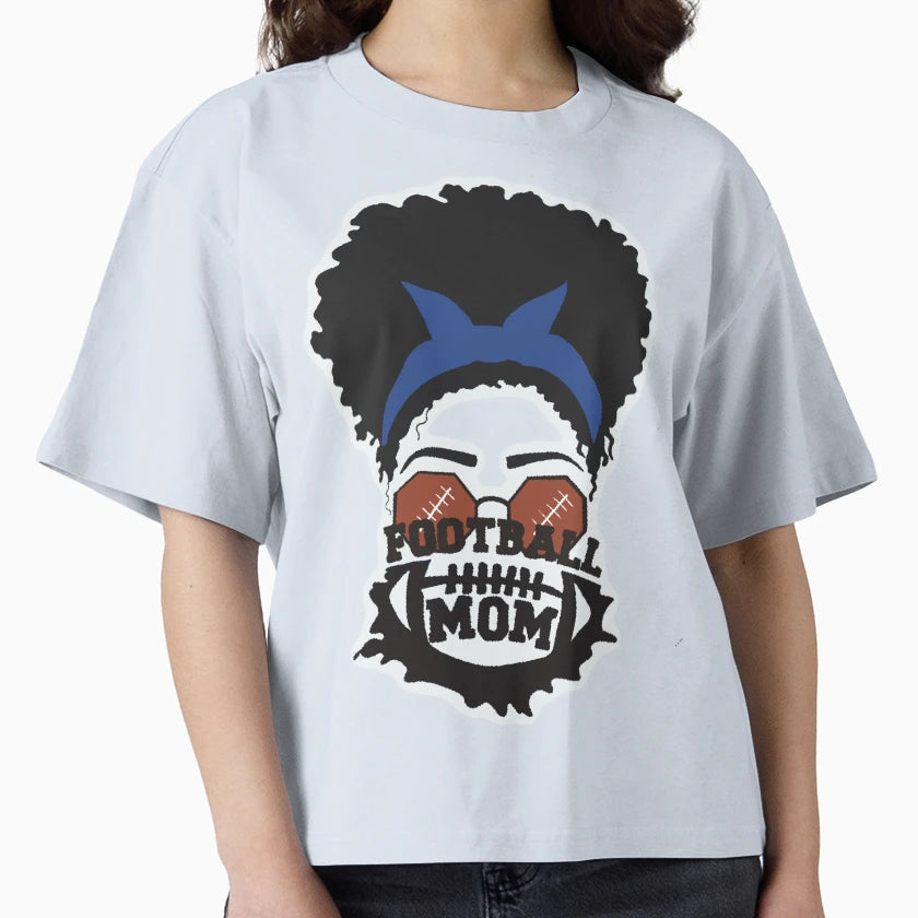 Fball Momblue T-Shirt - Casual Everyday Wear Men Women - T-Shirt, Sweatshirt, Hoodie