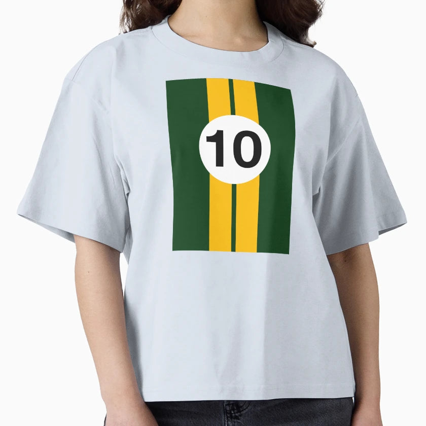 British Racing Green And Yellow T-Shirt - Novelty Apparel for Adults - T-Shirt, Sweatshirt, Hoodie