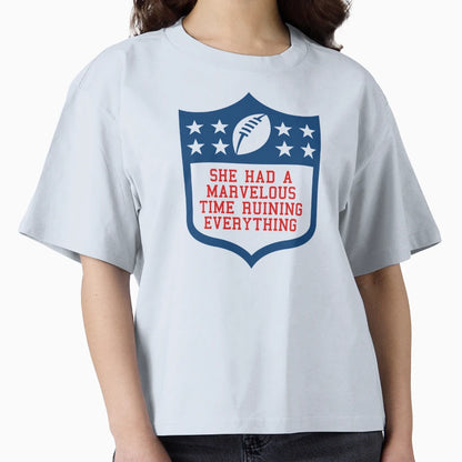 She Had Marvelous Time Ruining T-Shirt - Graphic Print for Adults - T-Shirt, Sweatshirt, Hoodie