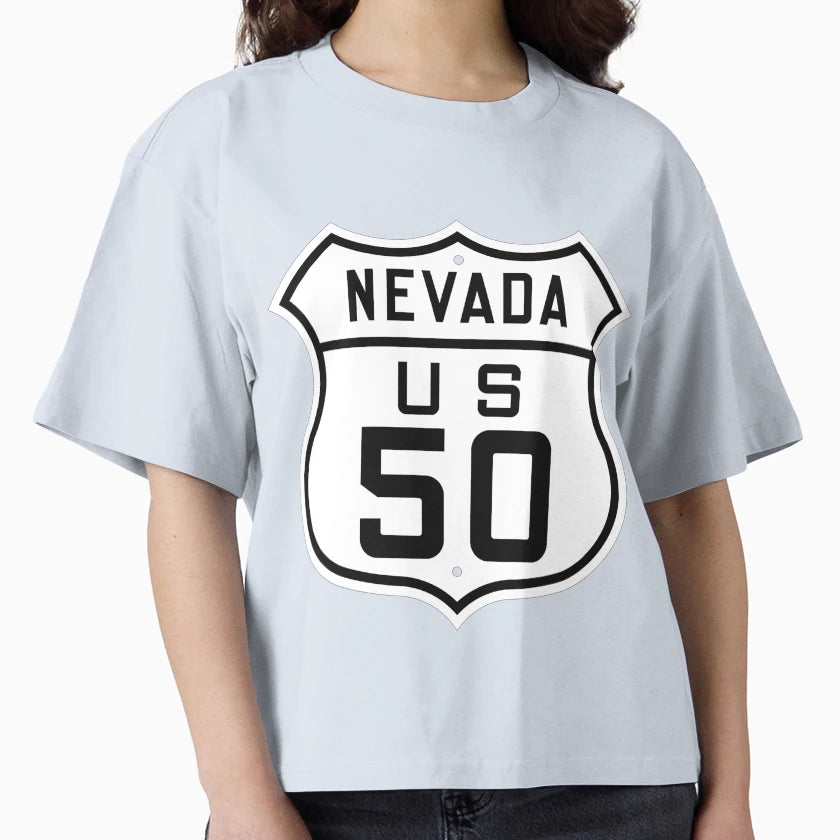 Us Highway 50 Nevada 1926 United States T-Shirt - Aesthetic Graphic Unisex - T-Shirt, Sweatshirt, Hoodie