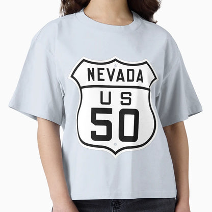 Us Highway 50 Nevada 1926 United States T-Shirt - Aesthetic Graphic Unisex - T-Shirt, Sweatshirt, Hoodie