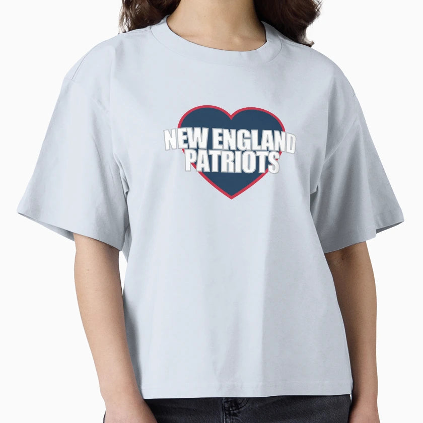 New England Patriots Heart T-Shirt - Unique Graphic Unisex - T-Shirt, Sweatshirt, Hoodie