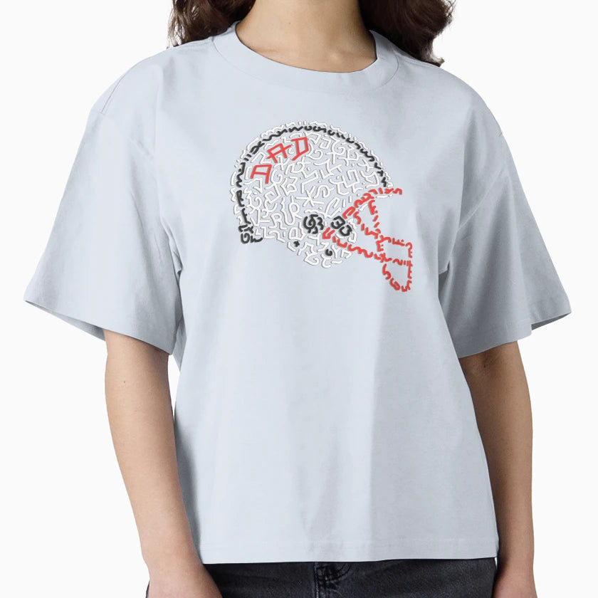 American Football Helmet T-Shirt - Minimalist Print Men Women - T-Shirt, Sweatshirt, Hoodie