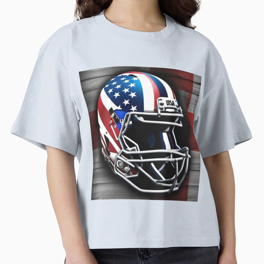 Usa Football Gridiron T-Shirt - Aesthetic Graphic Unisex - T-Shirt, Sweatshirt, Hoodie