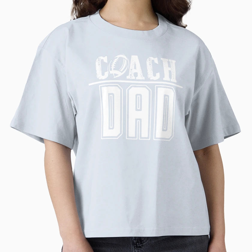 Coach Dad White T-Shirt - Novelty Apparel for Adults - T-Shirt, Sweatshirt, Hoodie