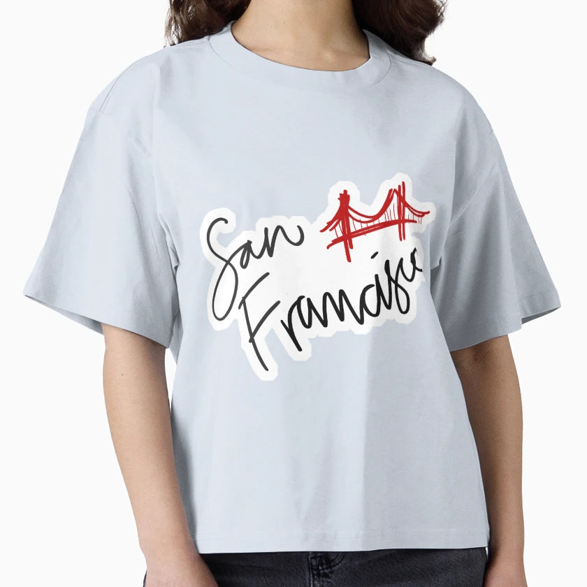 San Francisco T-Shirt - Aesthetic Graphic for Adults - T-Shirt, Sweatshirt, Hoodie