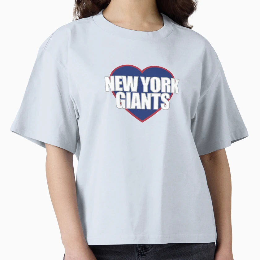 New York Giants Heart T-Shirt - Casual Everyday Wear Men Women - T-Shirt, Sweatshirt, Hoodie