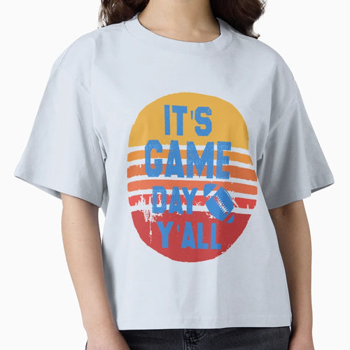 Football Its Game Day Yall T-Shirt - Unique Graphic Men Women - T-Shirt, Sweatshirt, Hoodie
