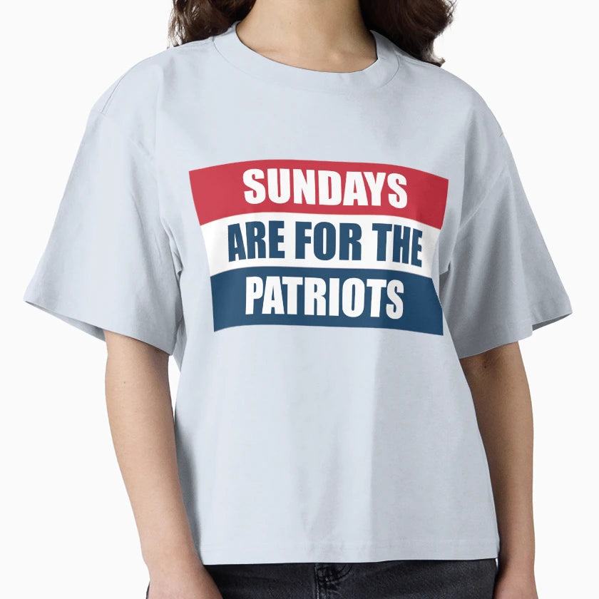 Sundays Are Patriots T-Shirt - Novelty Apparel Men Women - T-Shirt, Sweatshirt, Hoodie