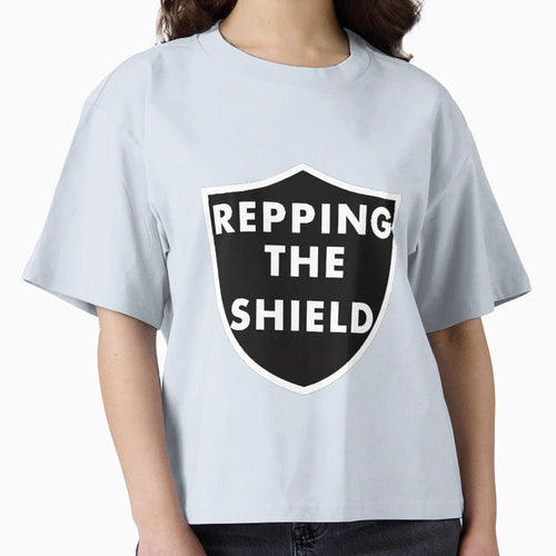 Repping Shield T-Shirt - Custom Art Print for Adults - T-Shirt, Sweatshirt, Hoodie