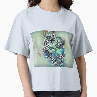 American Football Player T-Shirt - Minimalist Print Unisex - T-Shirt, Sweatshirt, Hoodie