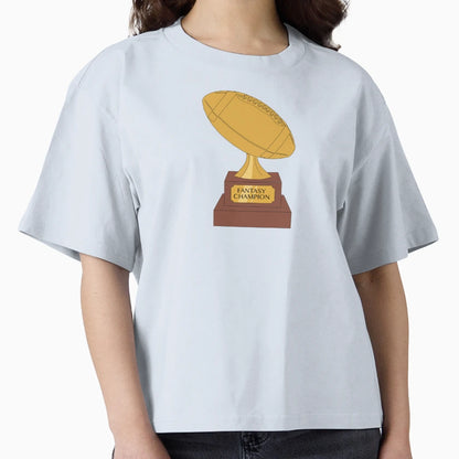 Fantasy Football Champion Trophy T-Shirt - Fun Novelty Design for Adults - T-Shirt, Sweatshirt, Hoodie