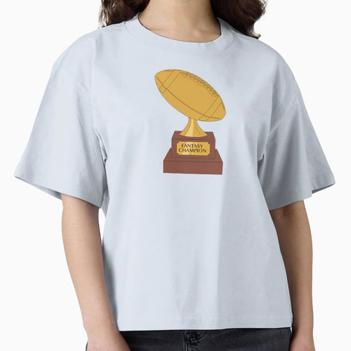 Fantasy Football Champion Trophy T-Shirt - Fun Novelty Design for Adults - T-Shirt, Sweatshirt, Hoodie