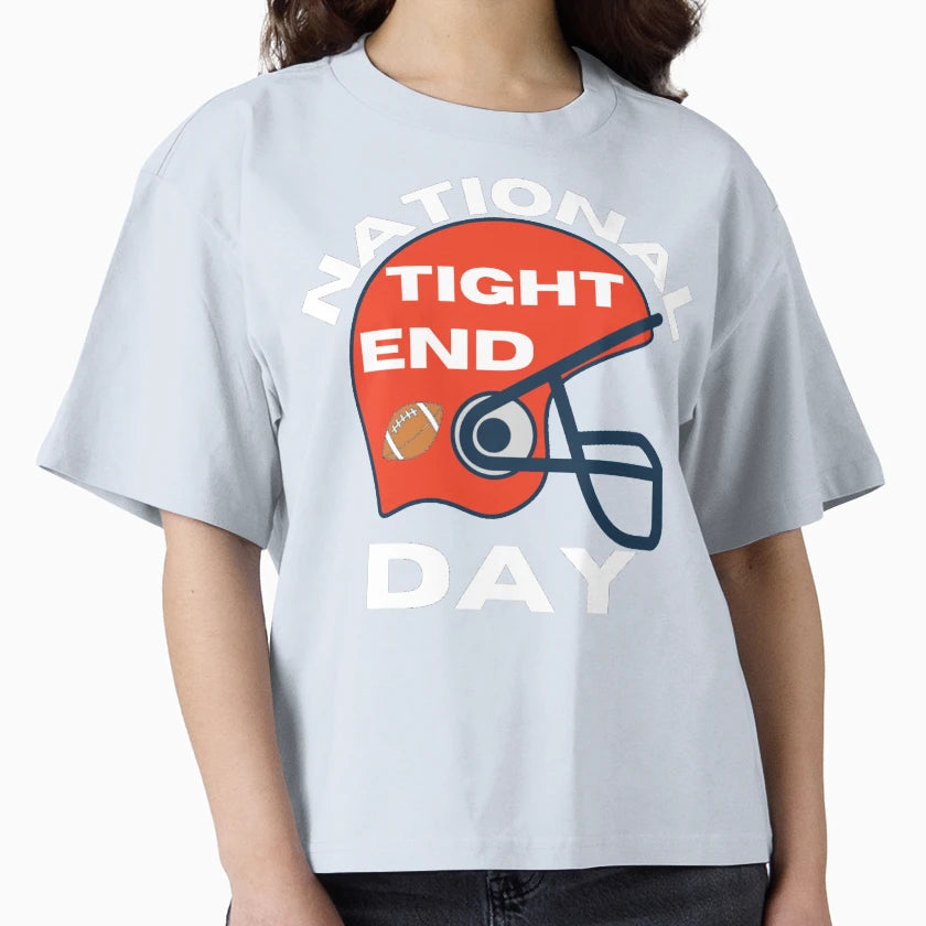 National Tight End Day Get Your Game T-Shirt - Minimalist Print for Adults - T-Shirt, Sweatshirt, Hoodie
