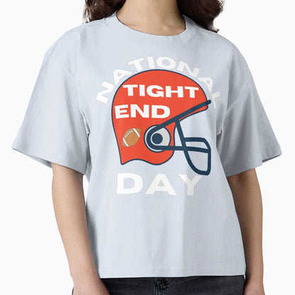 National Tight End Day Get Your Game T-Shirt - Minimalist Print for Adults - T-Shirt, Sweatshirt, Hoodie