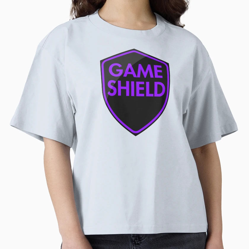 Game Shield Purple T-Shirt - Novelty Apparel Men Women - T-Shirt, Sweatshirt, Hoodie