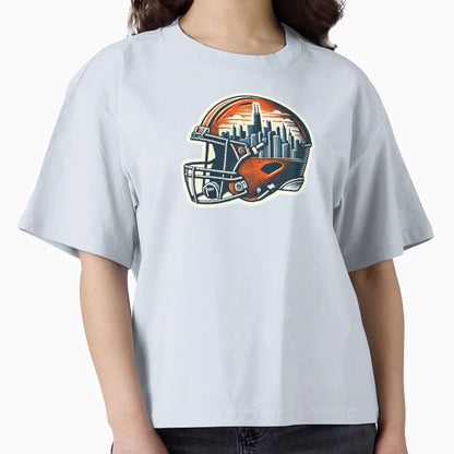 Chicago Bears Helmet T-Shirt - Trendy Graphic for Adults - T-Shirt, Sweatshirt, Hoodie