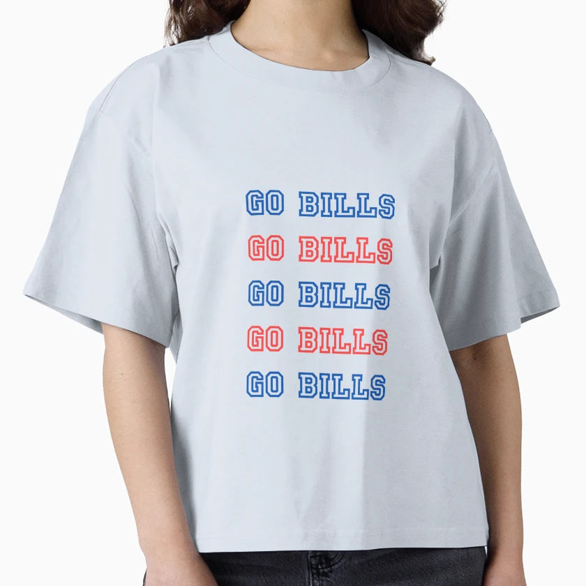 Go Bills X5 T-Shirt - Custom Art Print for Adults - T-Shirt, Sweatshirt, Hoodie